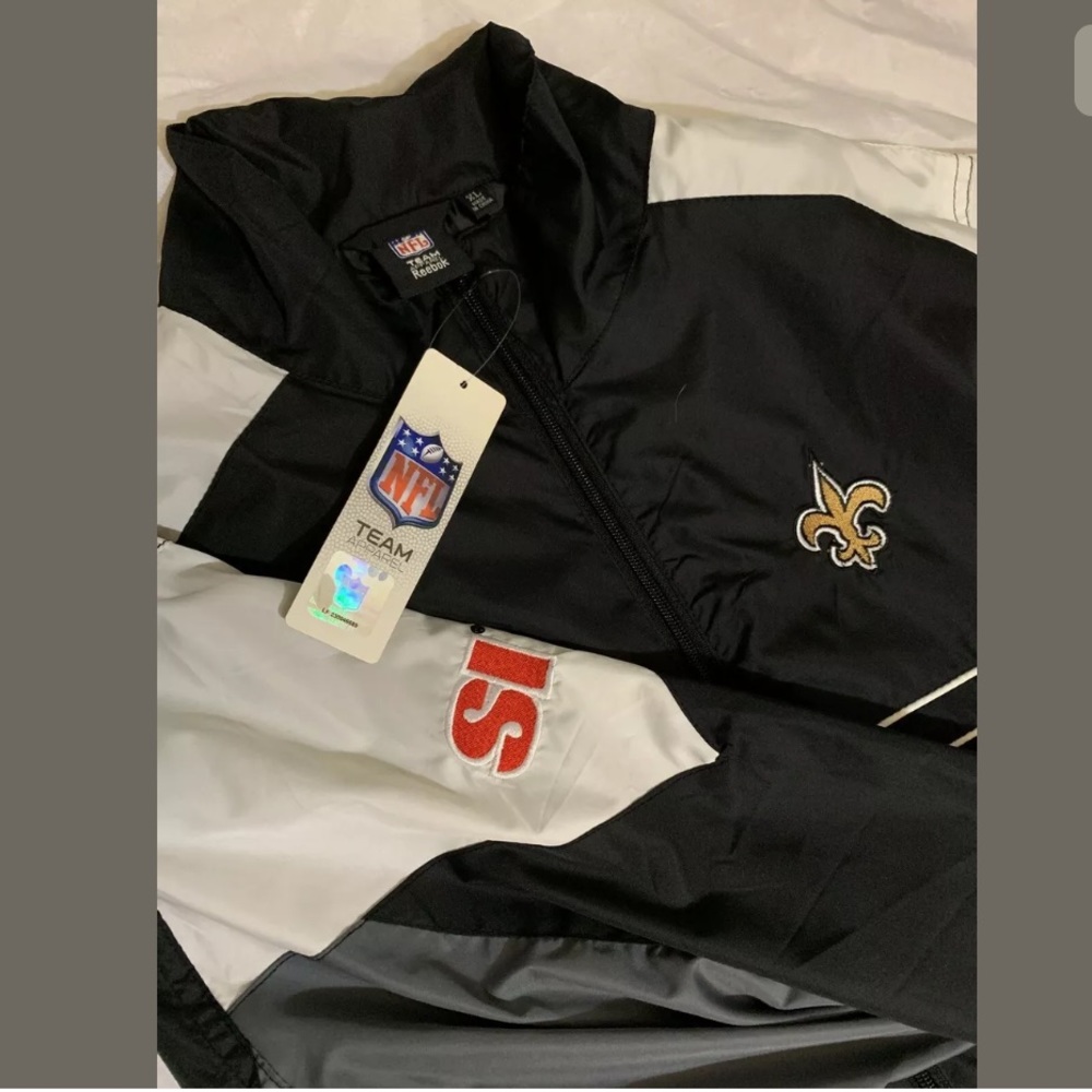 NWT VINTAGE NFL New Orleans Jacket Saints XL